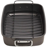 M&amp;amp;S Collection Carbon Steel Non-Stick Roast &amp;amp; Rack One Size Silver