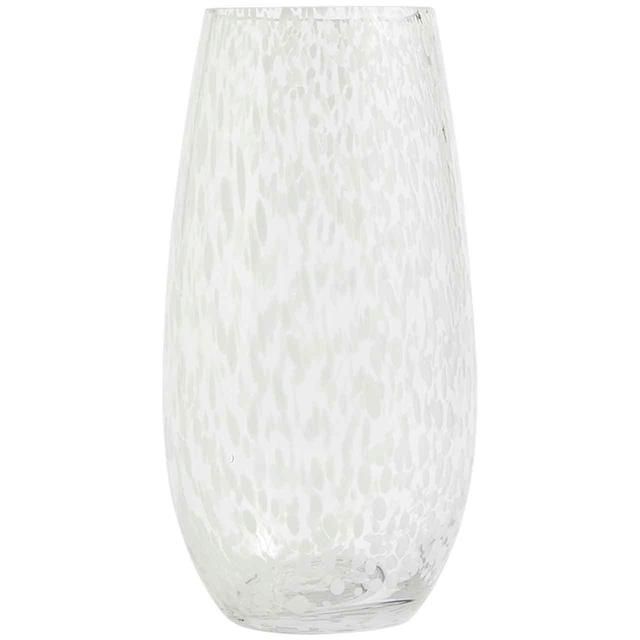 M&amp;amp;S Collection Confetti Glass Vase White
