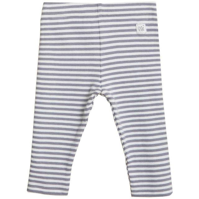 M&amp;amp;S Collection Cotton Rich Striped Ribbed Leggings Multi 0-12 Months