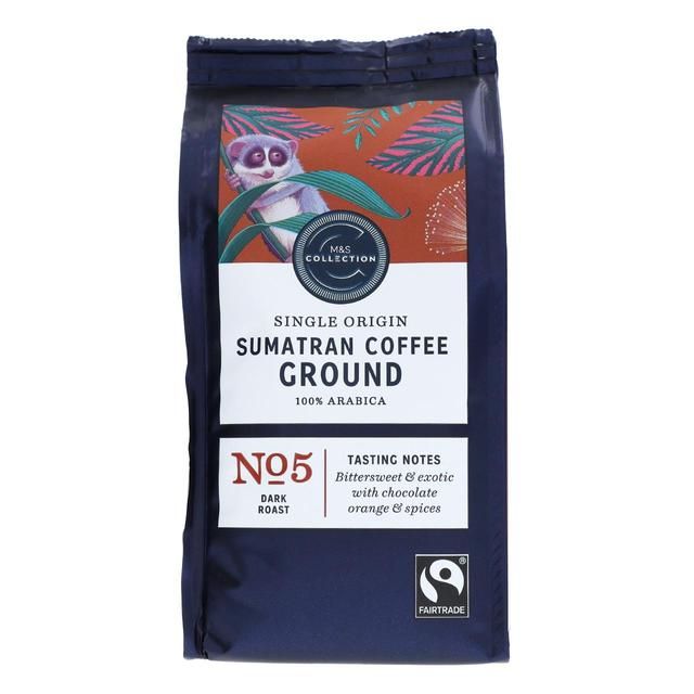 M&amp;amp;S Collection Fairtrade Sumatran Ground Coffee   227g