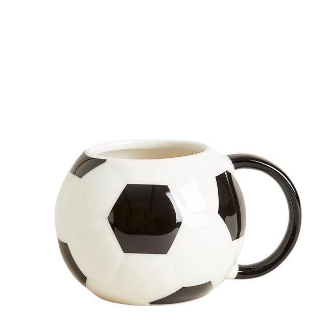 M&amp;amp;S Collection Football Mug Black Mix