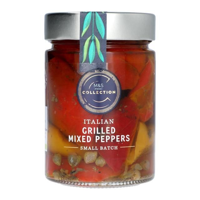 M&amp;amp;S Collection Grilled Mixed Peppers   190g
