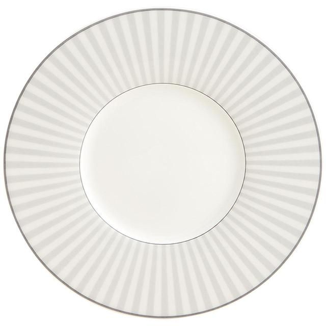 M&amp;amp;S Collection Hampton Stripe Cup &amp;amp; Saucer One Size Grey Mix