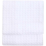 M&amp;amp;S Collection Pure Cotton Large Waffle Throw One Size Soft White