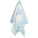 M&amp;amp;S Collection Pure Cotton Striped Textured Towel Duck Egg