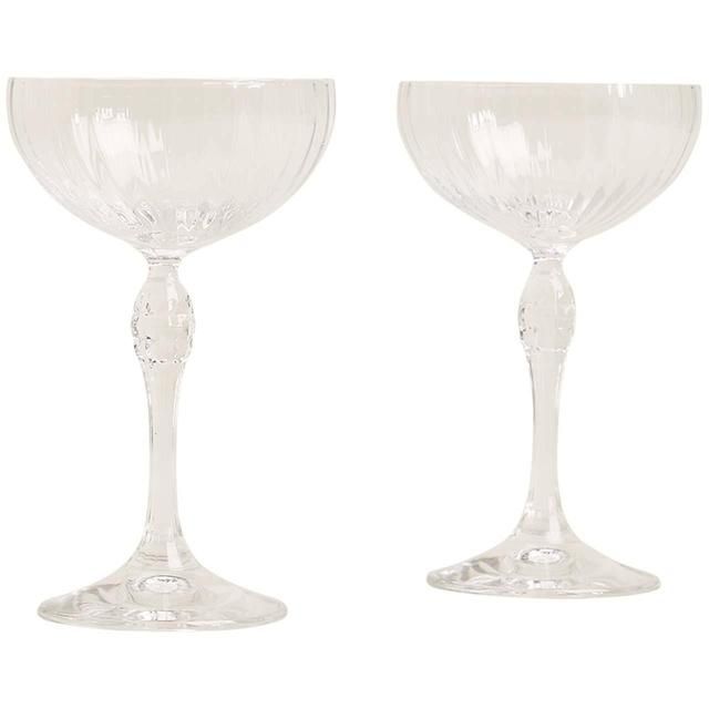 M&amp;amp;S Collection Set of 2 Decorative Champagne Saucers    2 per pack