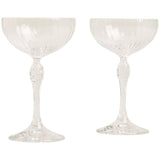 M&amp;amp;S Collection Set of 2 Decorative Champagne Saucers    2 per pack