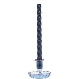 M&amp;amp;S Collection Set of 2 Twisted Dinner Candles Navy   2 per pack