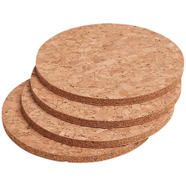 M&amp;amp;S Collection Set of 4 Round Cork Coasters    4 per pack