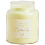 M&amp;amp;S Collection Soft Lemon Jar Candle Yellow