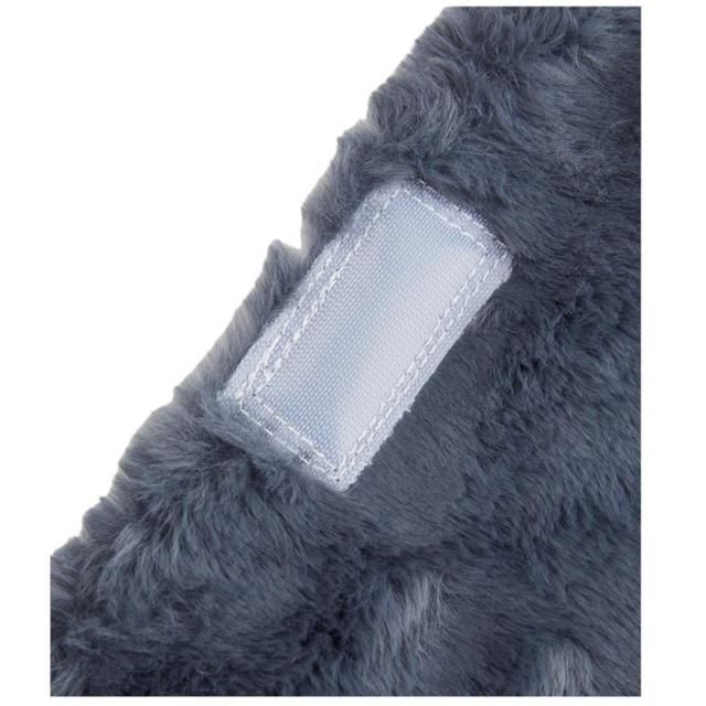 M&amp;amp;S Collection Supersoft Faux Fur Hot Water Bottle 'One Size Blue