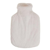 M&amp;amp;S Collection Supersoft Faux Fur Hot Water Bottle 'One Size Blush