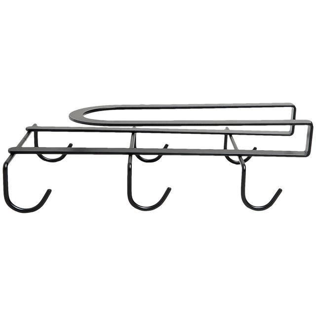 M&amp;amp;S Collection Wire Under Shelf Cup Rack One Size Black