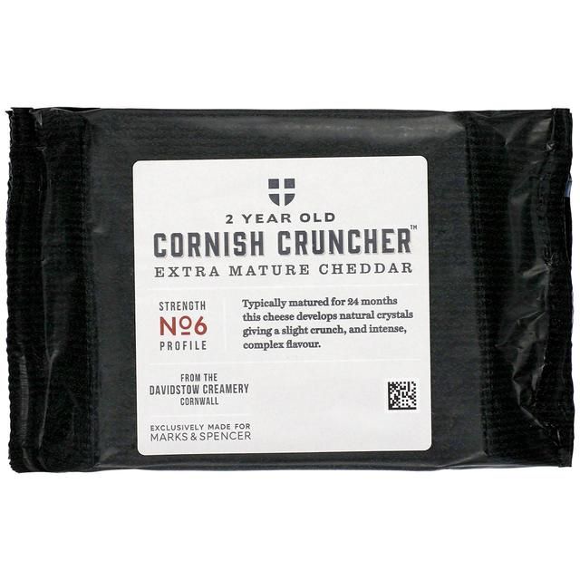M&amp;amp;S Cornish Cruncher Extra Mature Cheddar Cheese   300g