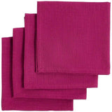 M&amp;amp;S Cotton Cabana Napkins Purple   4 per pack