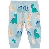 M&amp;amp;S Cotton Dino Jogger 0-3 Years Light Teal