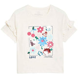 M&amp;amp;S Cotton Garden Tops 2-7 Years Ivory