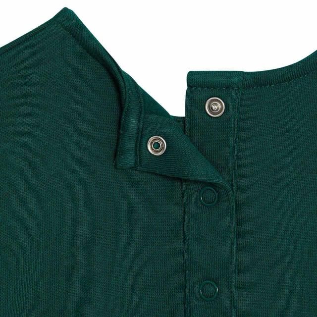 M&amp;amp;S Cotton Heart Sweat and Jean Outfit '0-3 M Green Mix