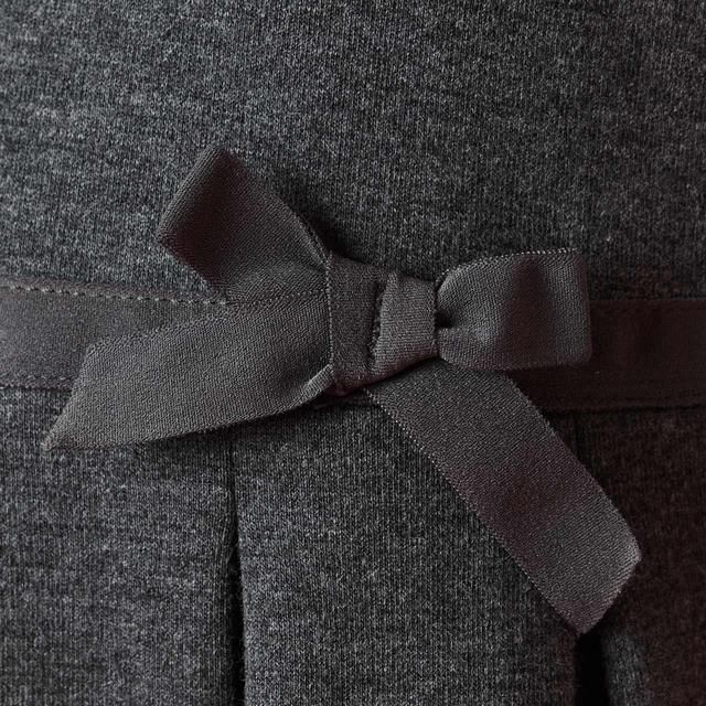 M&amp;amp;S Cotton Knitted Pinafore 4-12 Years Grey