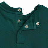 M&amp;amp;S Cotton Oh What Fun Slogan Outfit 0-3M Green