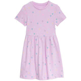 M&amp;amp;S Cotton Rich Dress 2-7 Years Pink