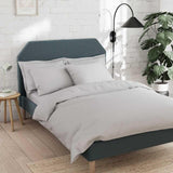 M&amp;amp;S Cotton Rich Duvet Cover King Size (5 ft) Silver Grey