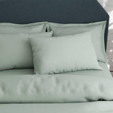 M&amp;amp;S Cotton Rich Pillowcases Duck Egg   2 per pack