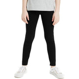 M&amp;amp;S Cotton Stretch Leggings 7-12 Years Black