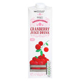M&amp;amp;S Cranberry Juice   1L