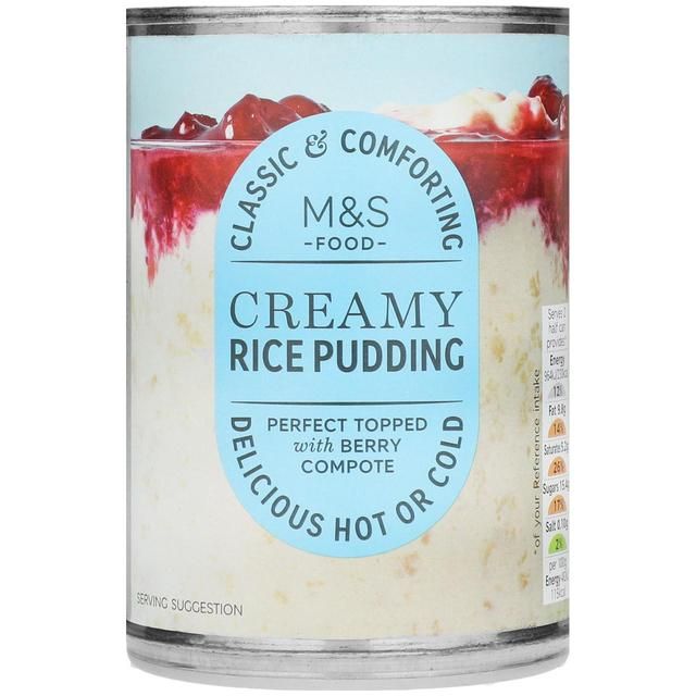 M&amp;amp;S Creamed Rice Pudding   400g