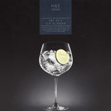 M&amp;amp;S Crystal Gin Glasses Set 780ml   4 per pack