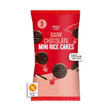 M&amp;amp;S Dark Chocolate Mini Rice Cakes   25g