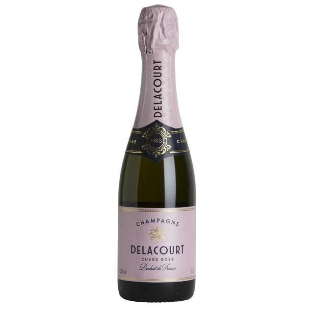 M&amp;amp;S Delacourt Cuvee Rose Champagne Brut   37.5cl