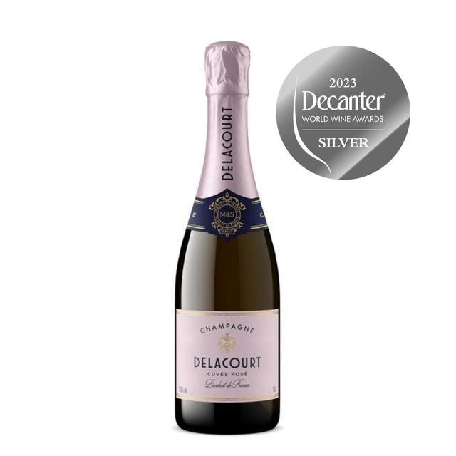 M&amp;amp;S Delacourt Cuvee Rose Champagne Brut   75cl