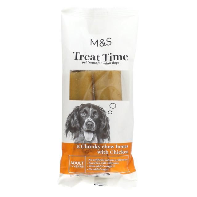 M&amp;amp;S Dog Chew Bones   200g