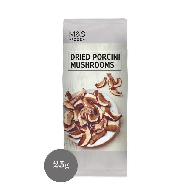 M&amp;amp;S Dried Porcini Mushrooms   25g