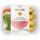M&amp;amp;S Eat Well Scottish Salmon with Watercress Sauce   372g