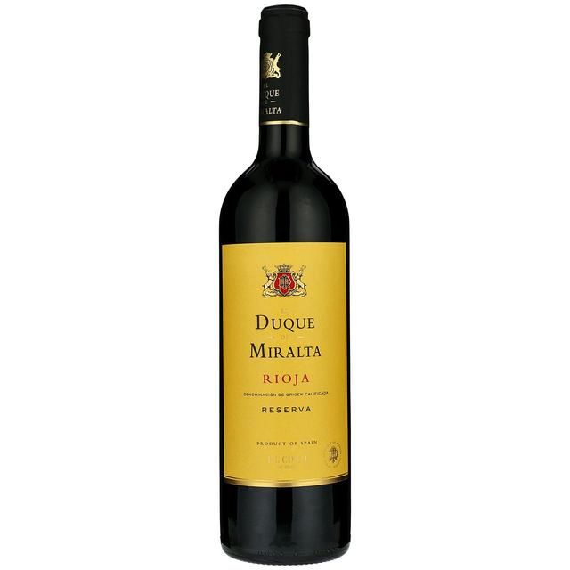 M&amp;amp;S El Duque De Miralta Rioja Reserva   75cl