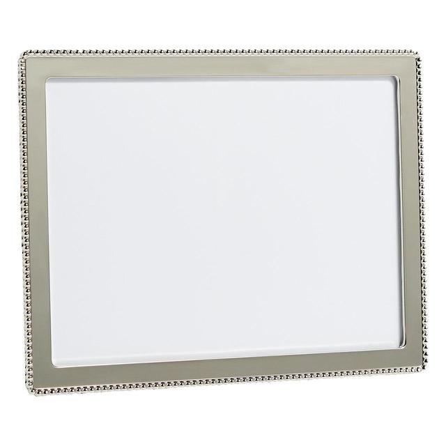 M&amp;amp;S Emelie Beaded Photo Frame 5x7 inch Silver
