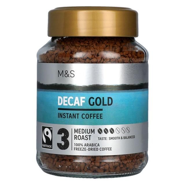 M&amp;amp;S Fairtrade Gold Decaf Instant Coffee   100g