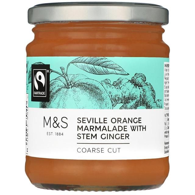 M&amp;amp;S Fairtrade Orange &amp;amp; Ginger Marmalade   340g