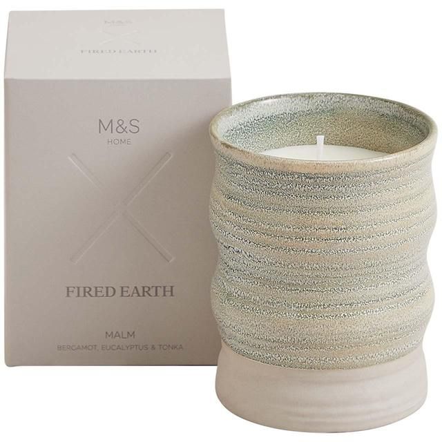M&amp;amp;S Fired Earth Malm Candle