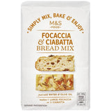 M&amp;amp;S Foccacia &amp;amp; Ciabatta Bread Mix   500g