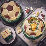 M&amp;amp;S Football Dome Cake   1.1kg