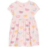 M&amp;amp;S Fruit Dress 0 Months-3 Years Ivory