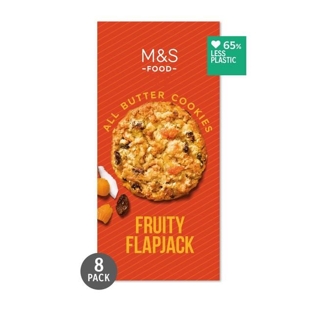 M&amp;amp;S Fruity Flapjack Cookies   200g