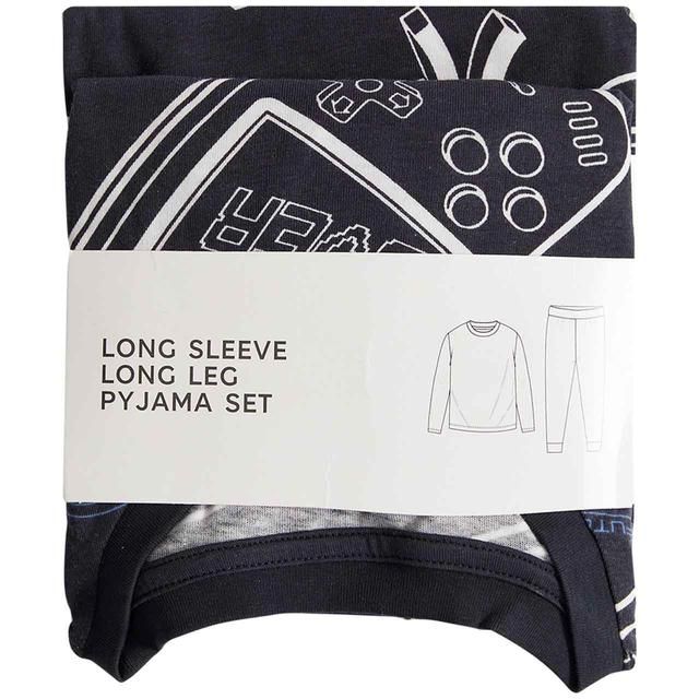 M&amp;amp;S Gaming Pyjamas 7-12 Years Carbon