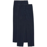 M&amp;amp;S Girls 2pk Skinny Leg Trousers 3-14Y Navy