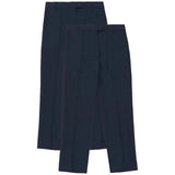 M&amp;amp;S Girls 2Pk Slim Leg Adj Hem Trs 3-4 Y   2 per pack