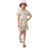 M&amp;amp;S Girls Floral Dress 2-7 Years Calico
